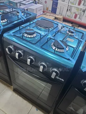 Spark 3 Gas + 1 Electric Cooker \\ Gas Oven \\ 50cm × 50cm \\ P5031e-B