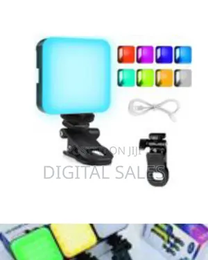 Ay-83 Led Pocket Video Light 360° Adjustable Camera Video Lighting
