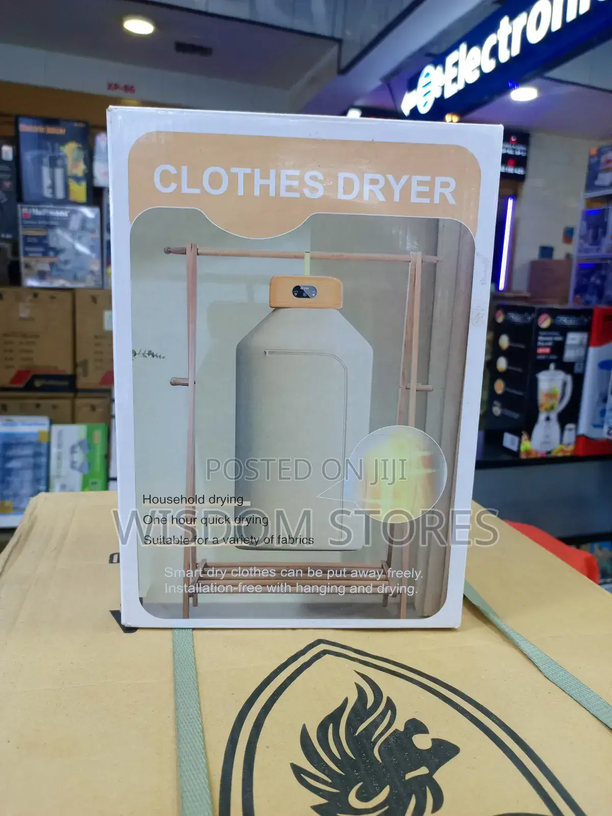 Portable Clothes Dryer.