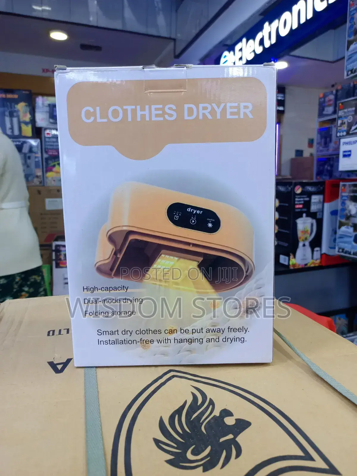 Portable Clothes Dryer.