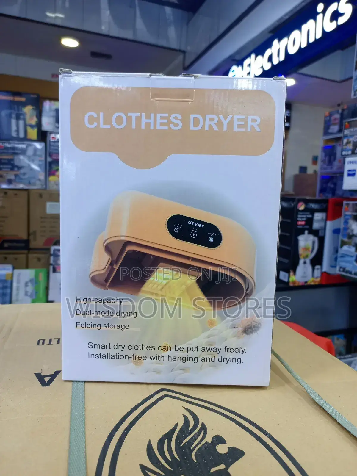 Portable Clothes Dryer.