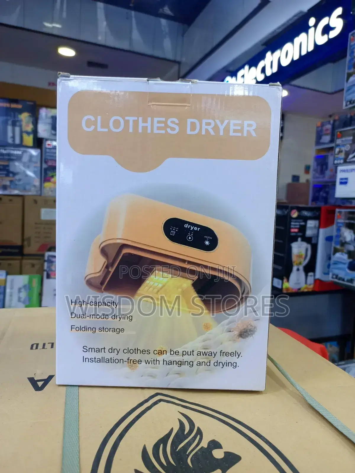 Portable Clothes Dryer.