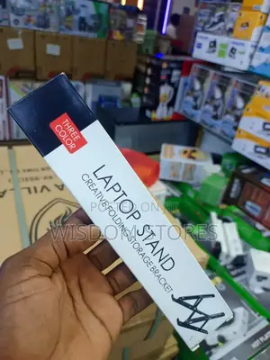 Foldable Plastic Laptop Stand.