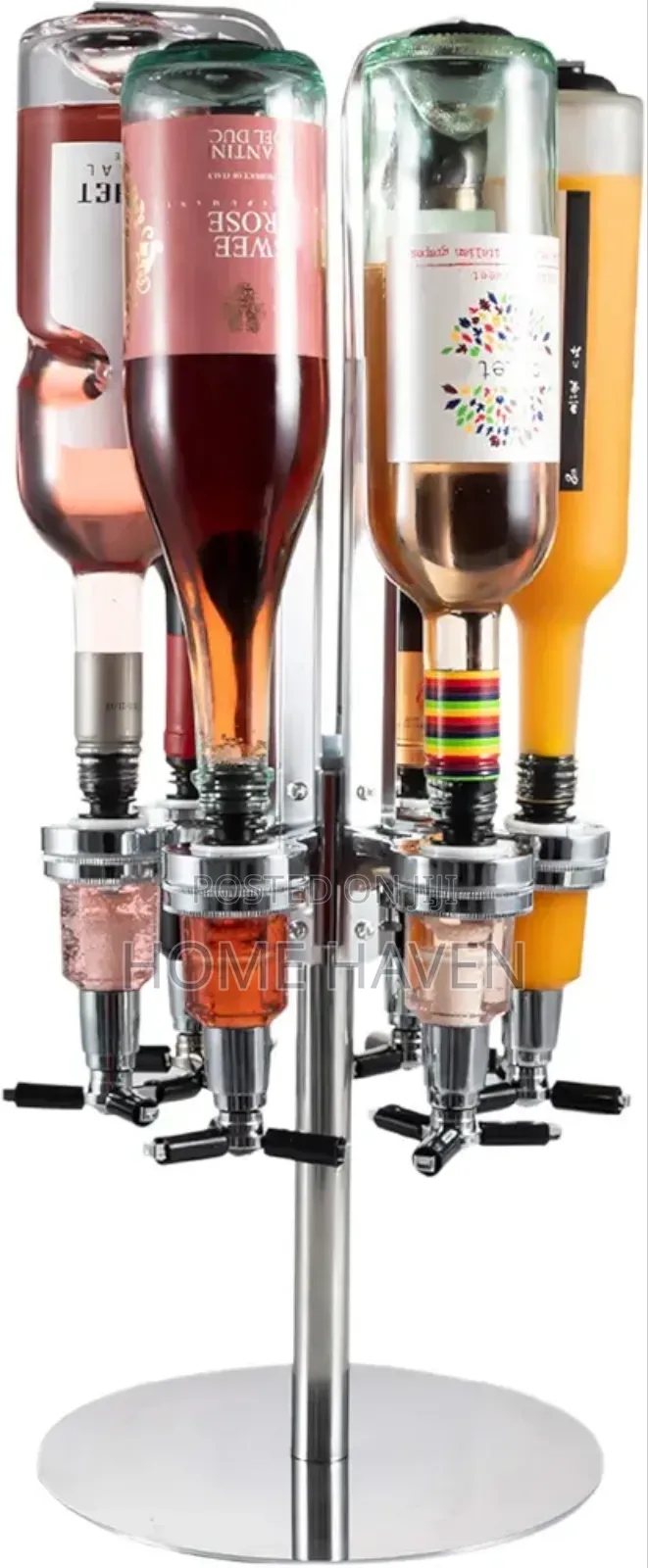 Rotating Bottle Liquor Shot Dispenser