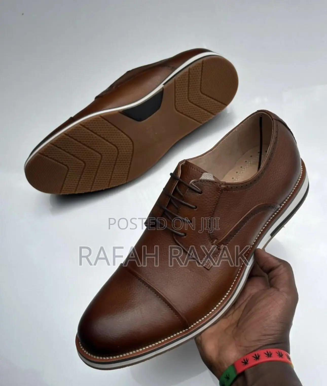 Original Men’S Brown Roberto Venuti Casual Oxford Shoes