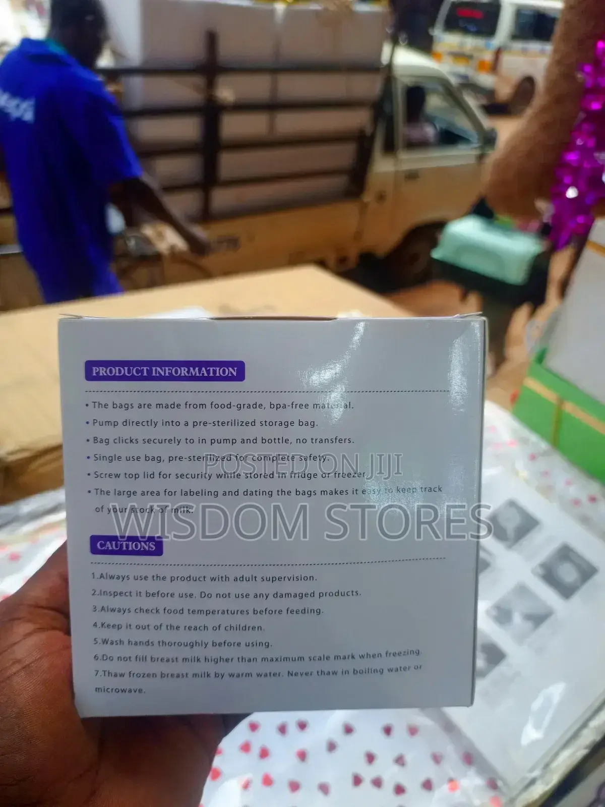Momeasy Breastmilk Storage Bags.