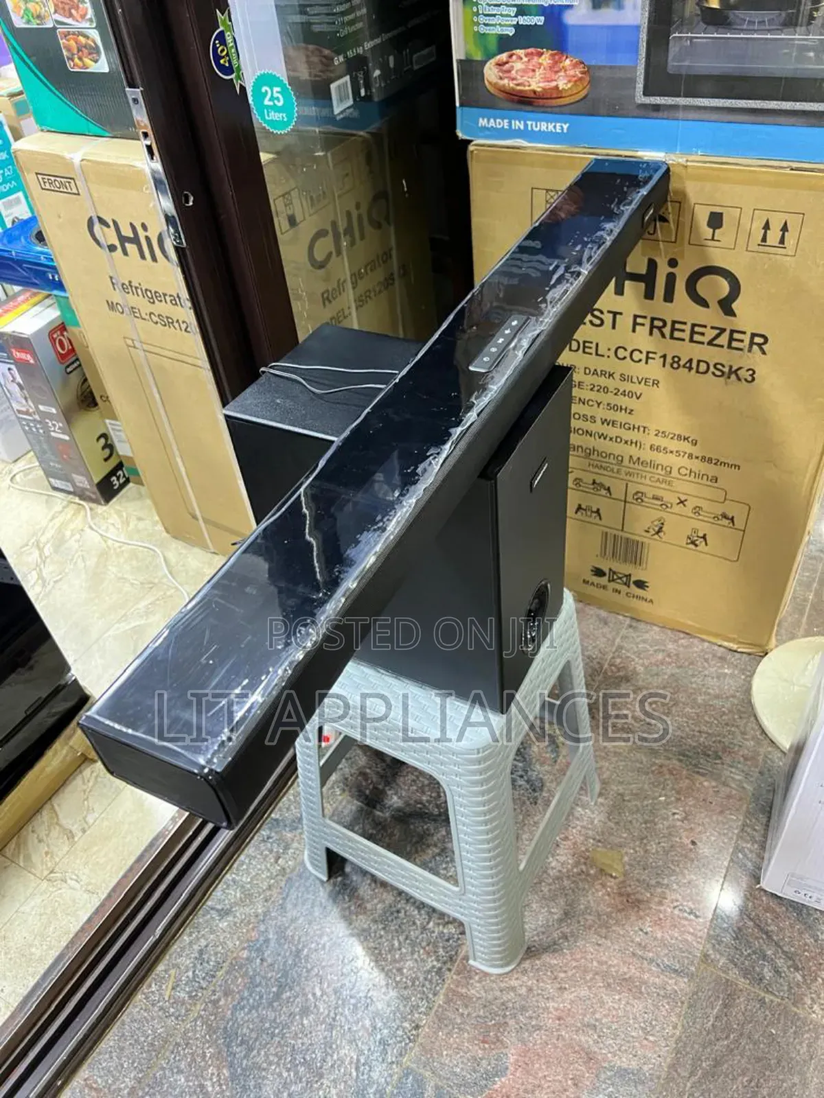 Mewe Soundbar 10000w,Ac/Dc,Remote Control,Fm Radio, Bluetooth Etc.
