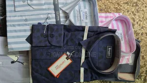 Men Striped, Checkered Turkish Dress Shirts--Clearance Sale