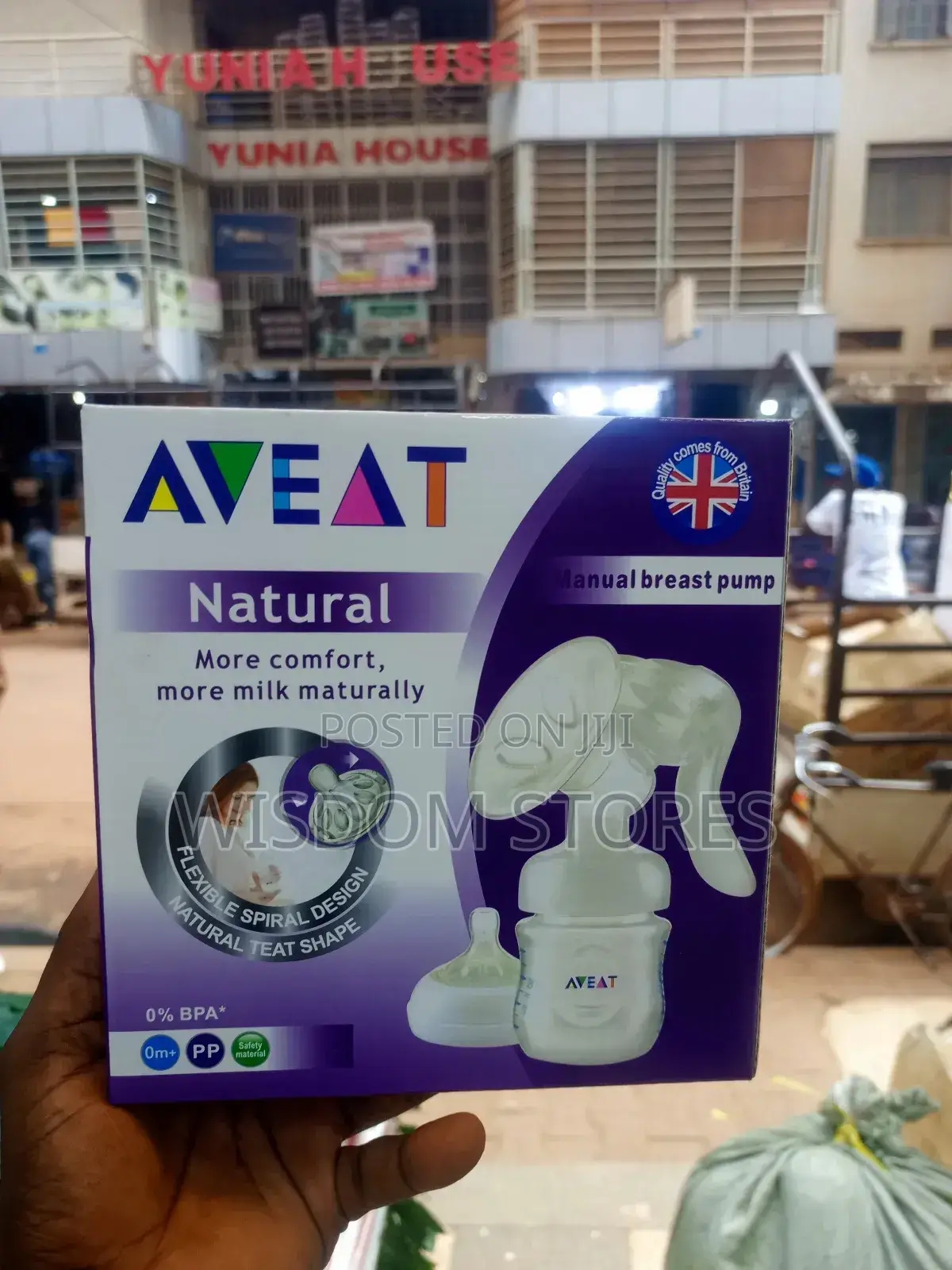 Manual Breast Pump.
