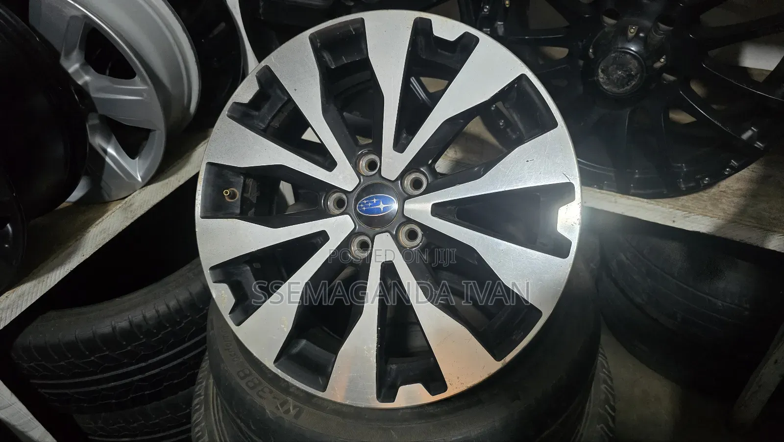 Subaru Rim 18 Original One With Logo
