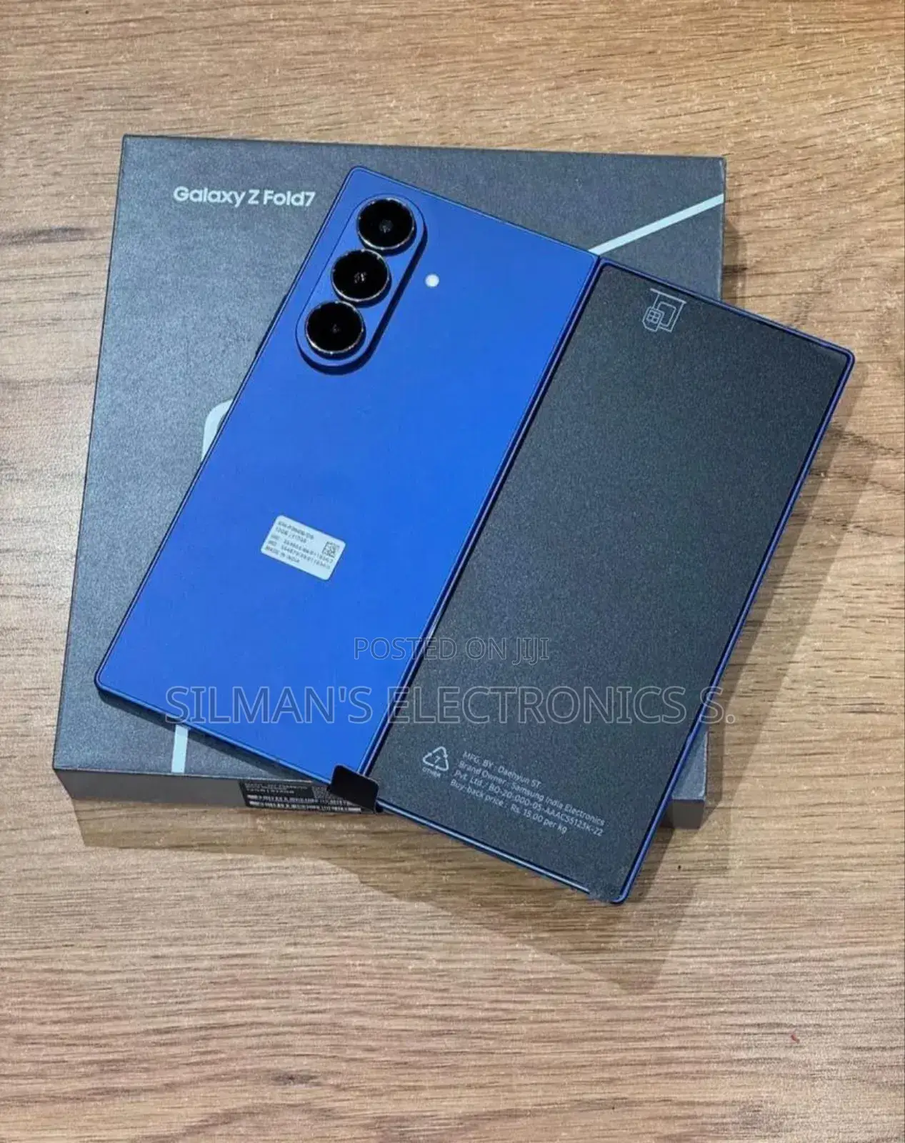 New Samsung Galaxy Z Fold7 512 GB Blue