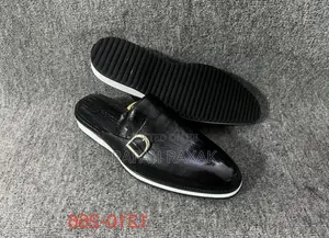 Original Men’S Berluti Casual Leather Mule Half Shoes