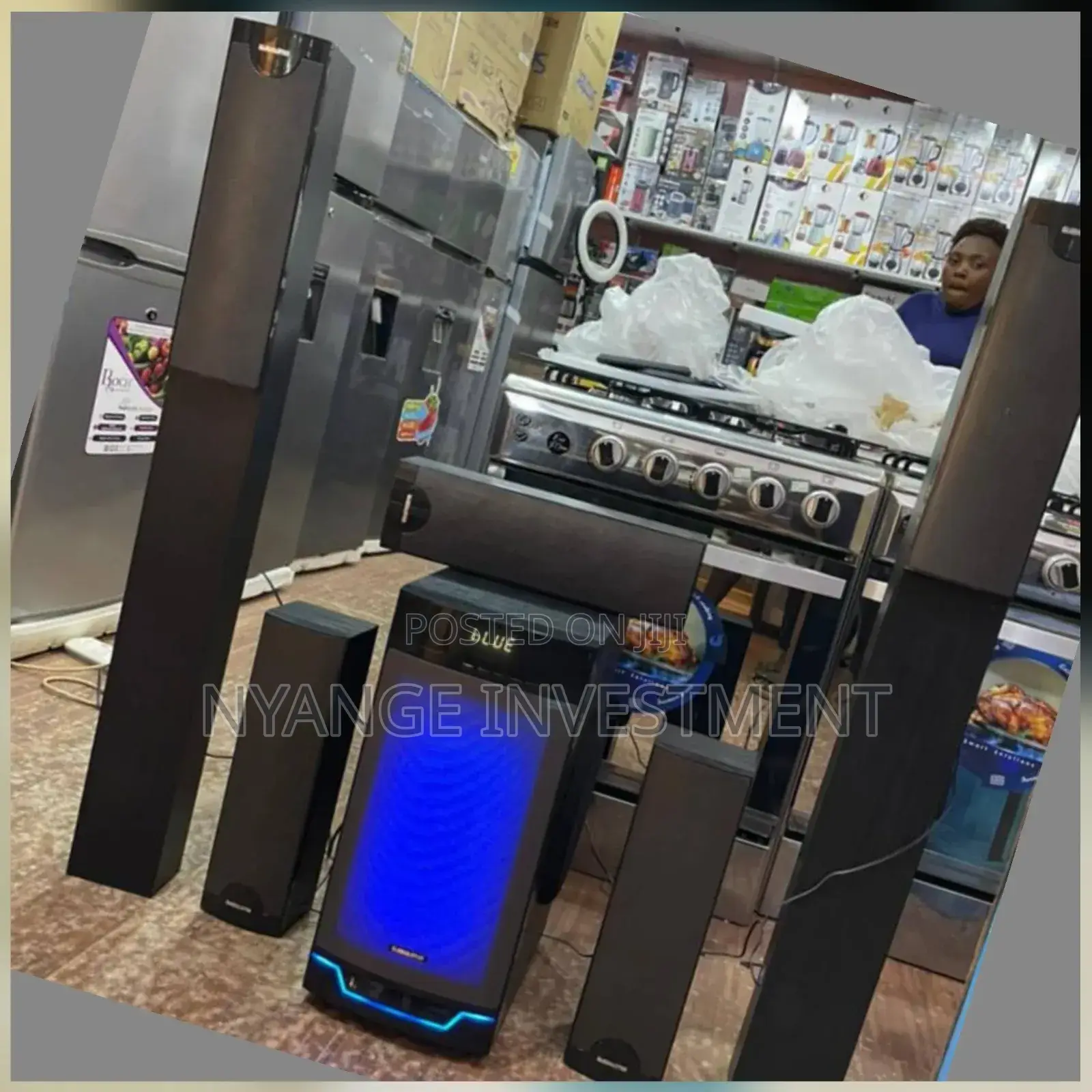 Globalstar Woofer and Sound System