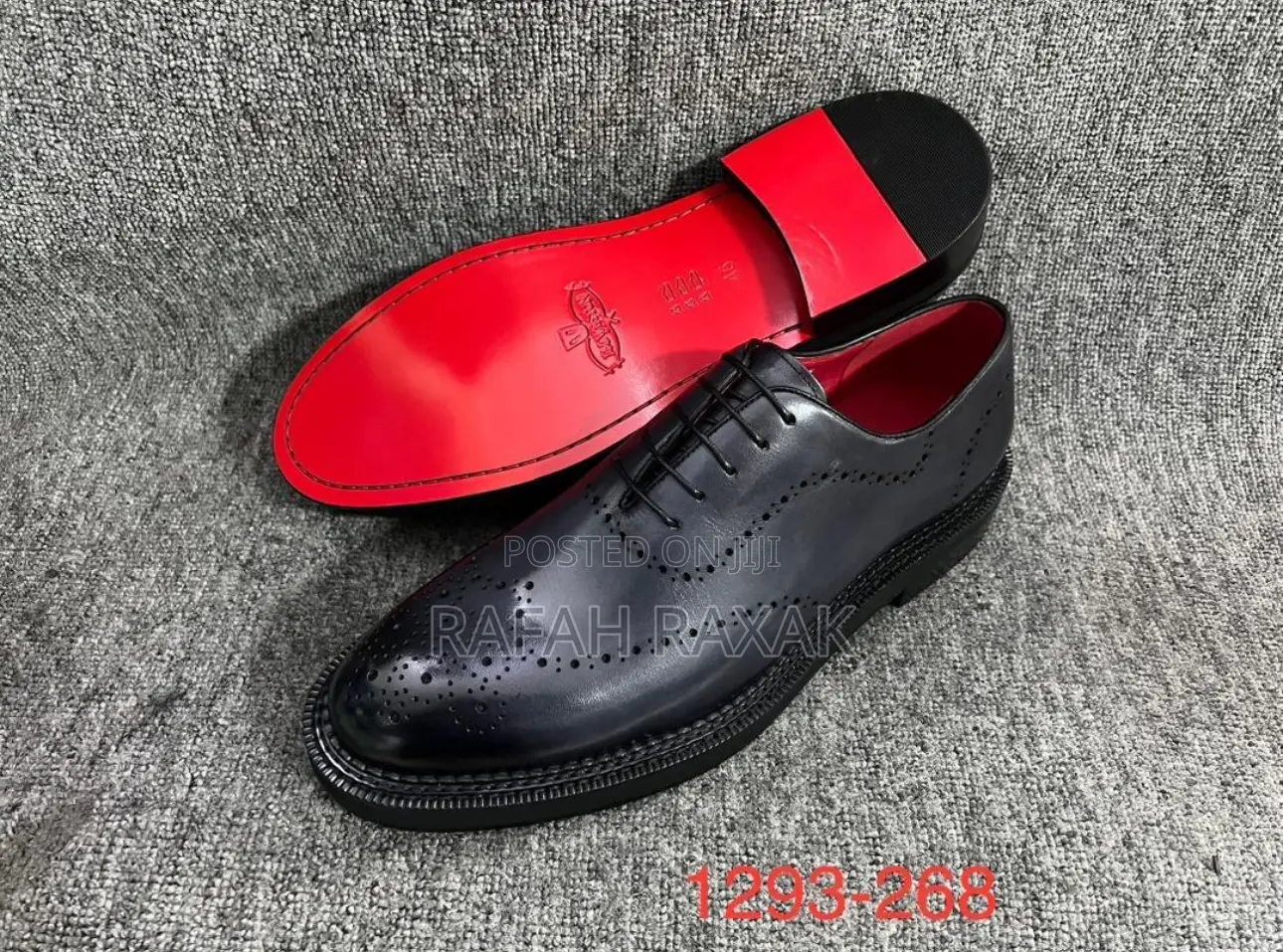 Men’S Classic J.M.Weston Brogue Derby Oxford Shoes