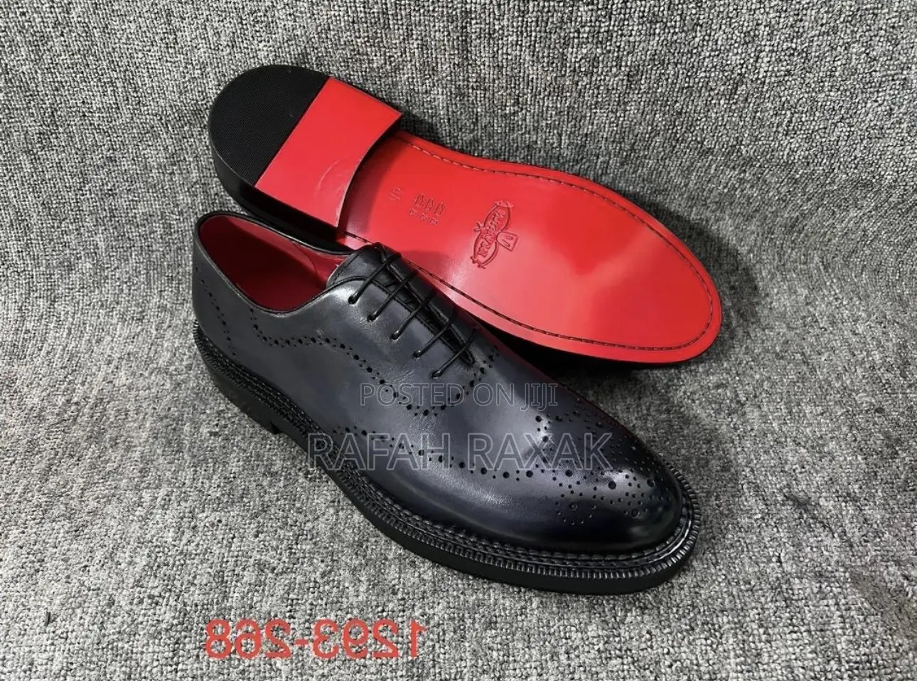 Men’S Classic J.M.Weston Brogue Derby Oxford Shoes