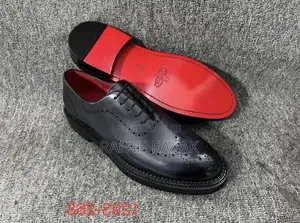 Men’S Classic J.M.Weston Brogue Derby Oxford Shoes