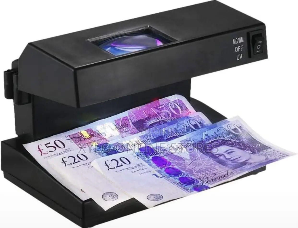 Portable Desktop Counterfeit Bill Detector