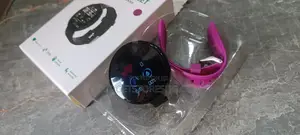 Pink Waterproof Smartwatch