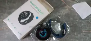 Blue Waterproof Smartwatch