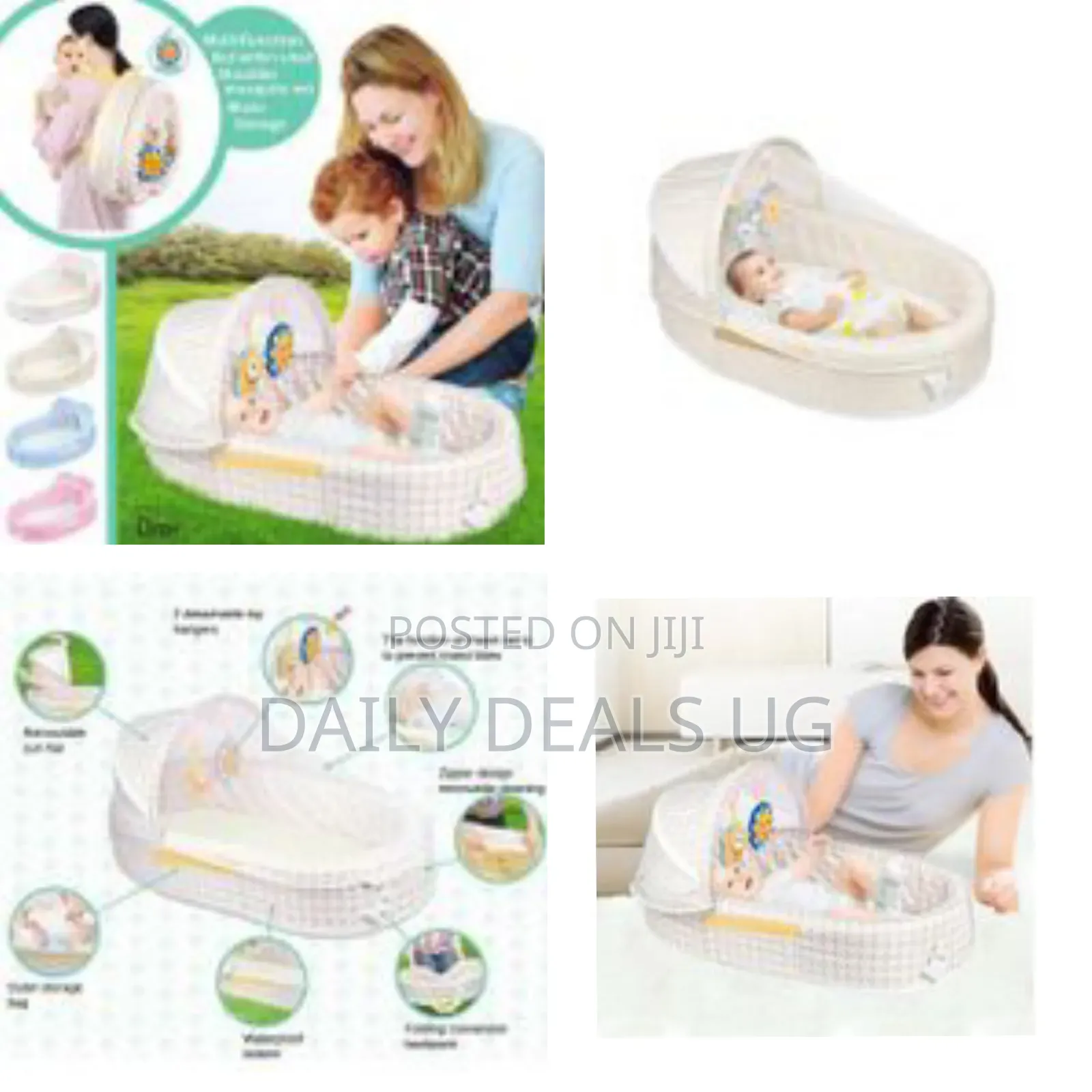 Little Baby Knapsack Travel Bassinet and Baby Carrier