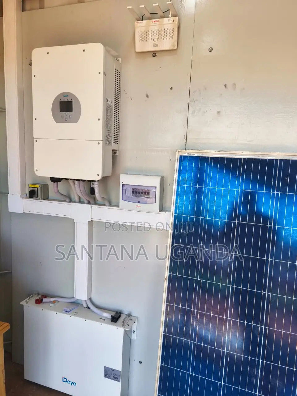 Complete Solar System With Lithium Battery 10.2 KWH