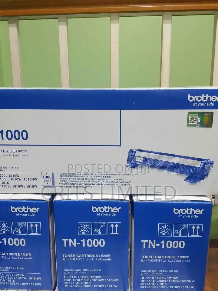 Genuine Brother Tn-1000 Toner Cartridge
