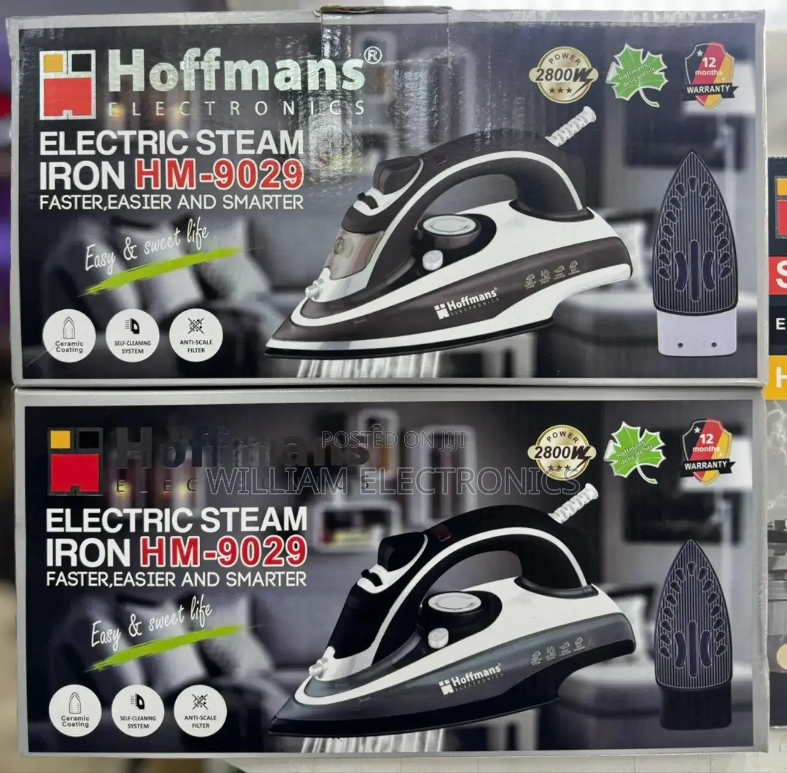 Hoffmans Steam Iron Hm-9029