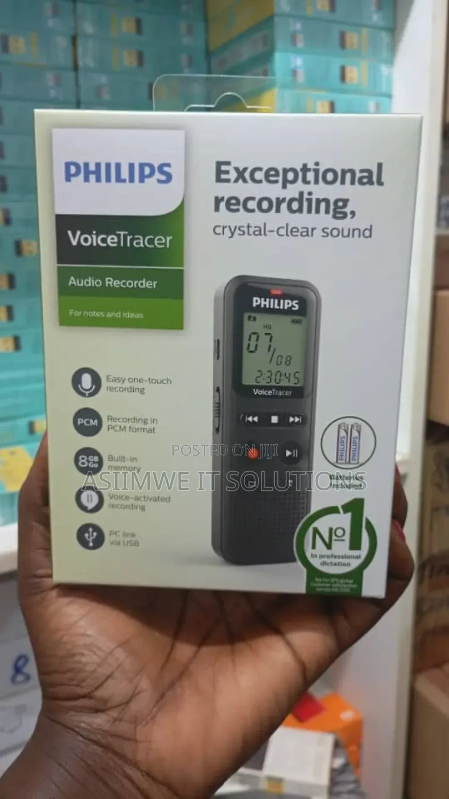 Philips Voicetracer Audio Recorder