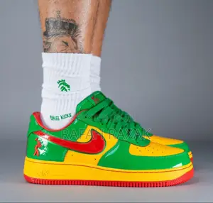 Original Nike Air Force 1 Low X Lil Yachty Lucky Green Sneakers