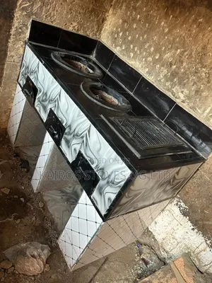 Energy Saving Raised Cooking Stove for Firewood and Charcoal