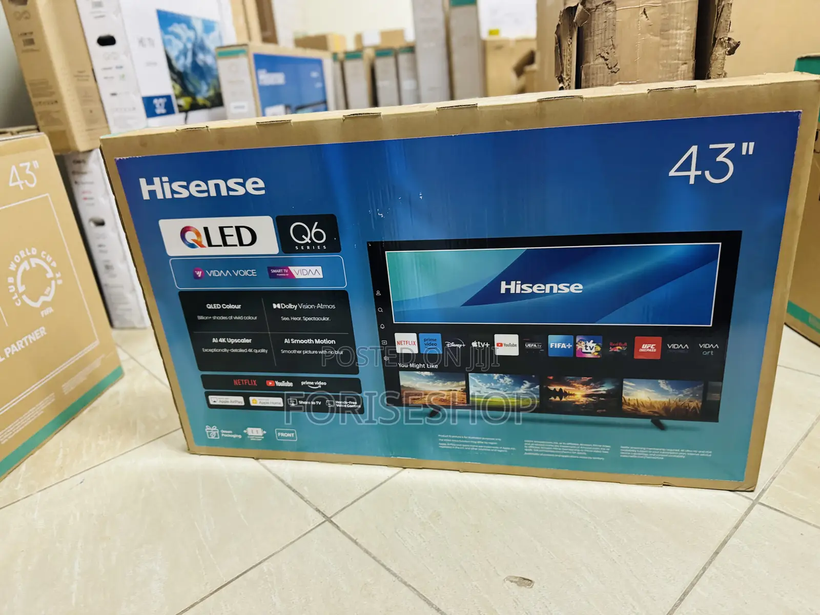 Hisense 43 Inch Qled Tv (Black Friday)