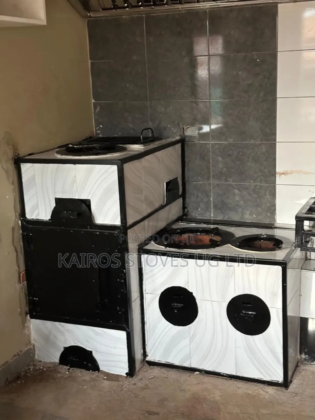 Simple Energy Saving Cooking Stove With Oven and Grill