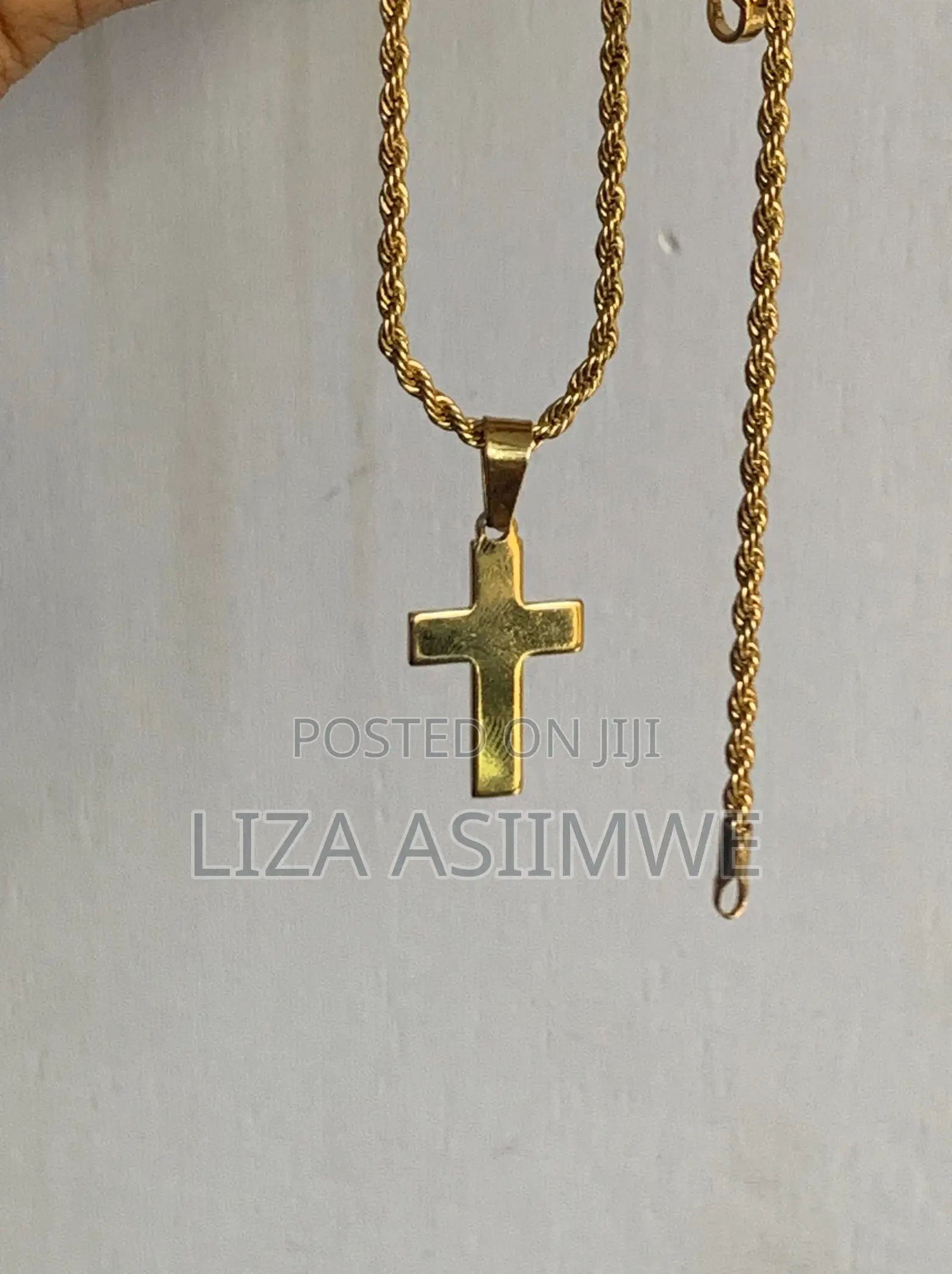 Gold Filled Rope Chain Necklace