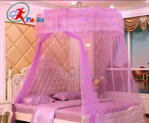 Umbrella Mosquito Net Purple King Size