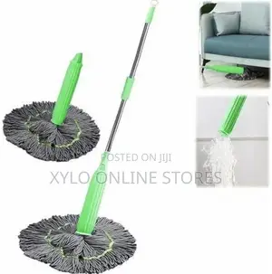 Self Wringing Dehydrated 2 in 1 Mop Green