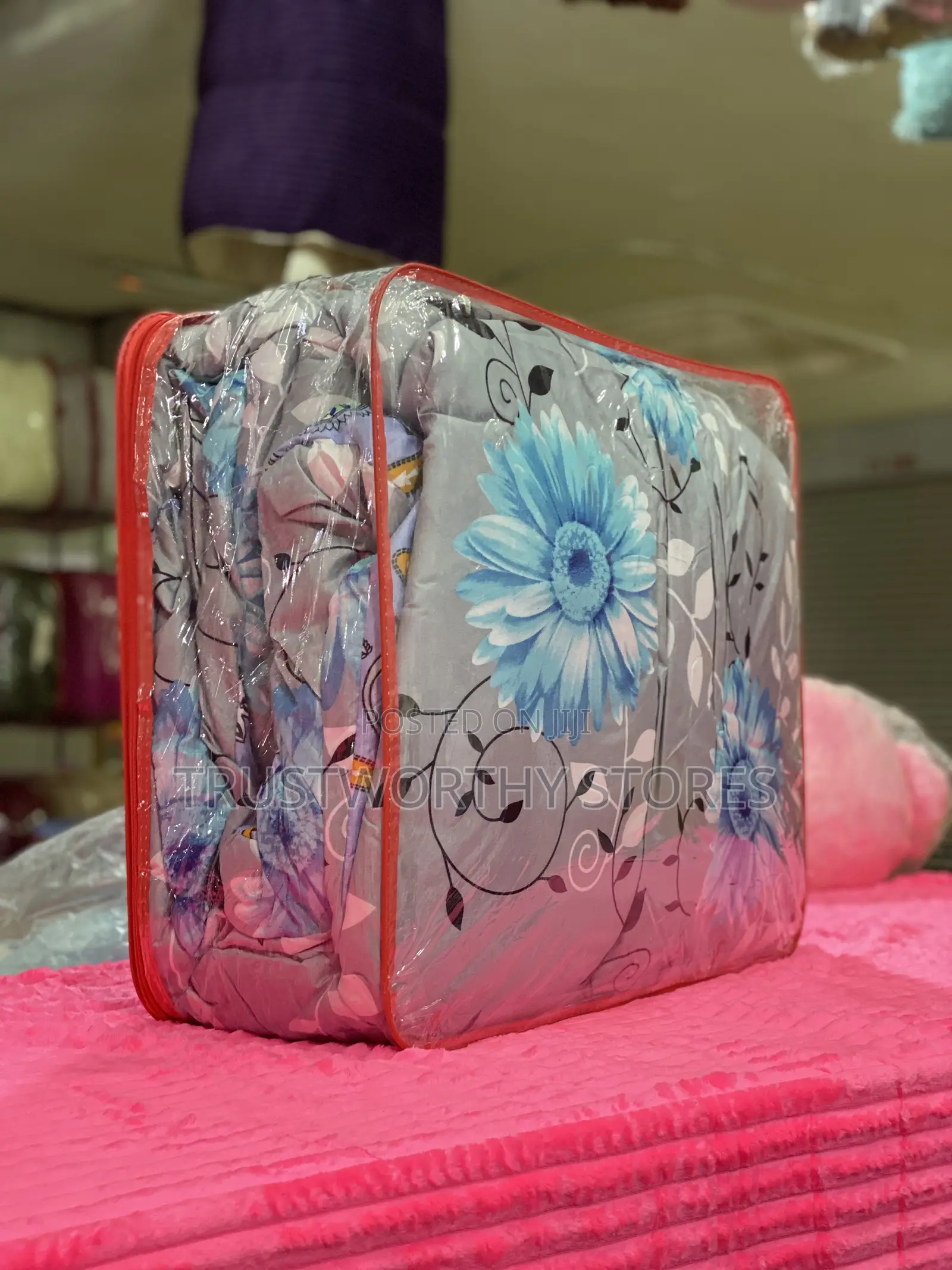 4piece Duvet, 4x6 and 5x6 With 2pillowcases and 1 Bedsheet
