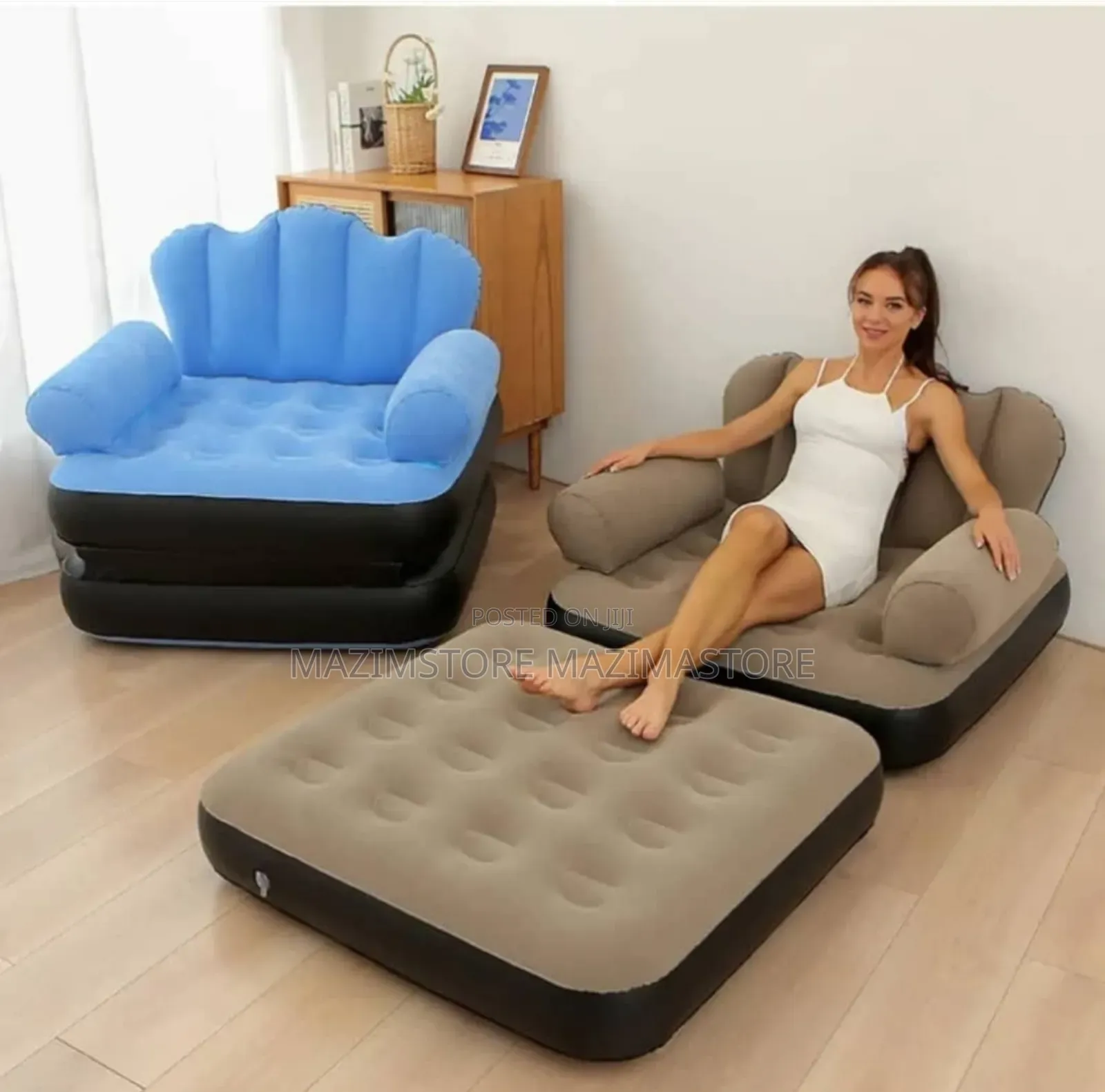 Inflatable Sofas and a Convertible Sofa Bed