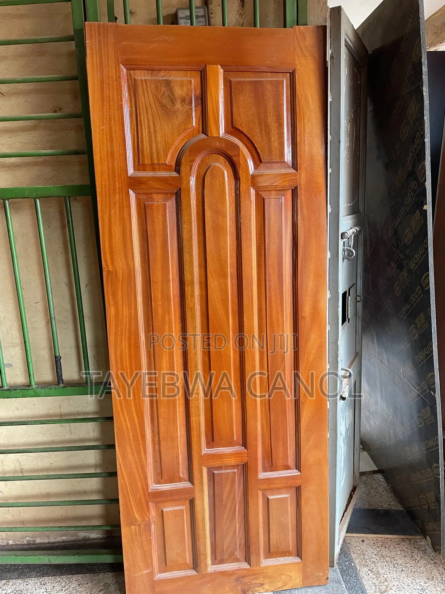 Mahogany Light Door