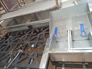 Gas Burner With Deep Fryer