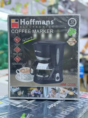 Hoffman Coffee Maker Machine 6 Cups Coffee Maker Machine