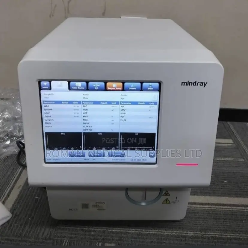 Mindray CBC Bc 10 Haematology Blood Analyzer