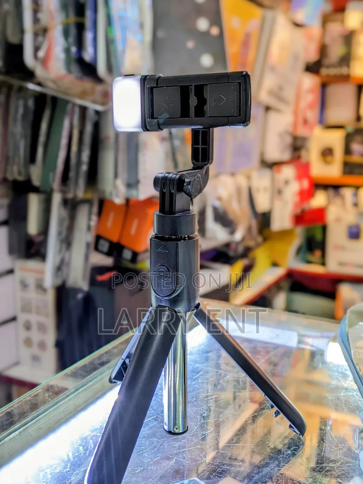S05-S Vlogging Tripod Selfie Stick With Pro Led Fill Light (105cm)