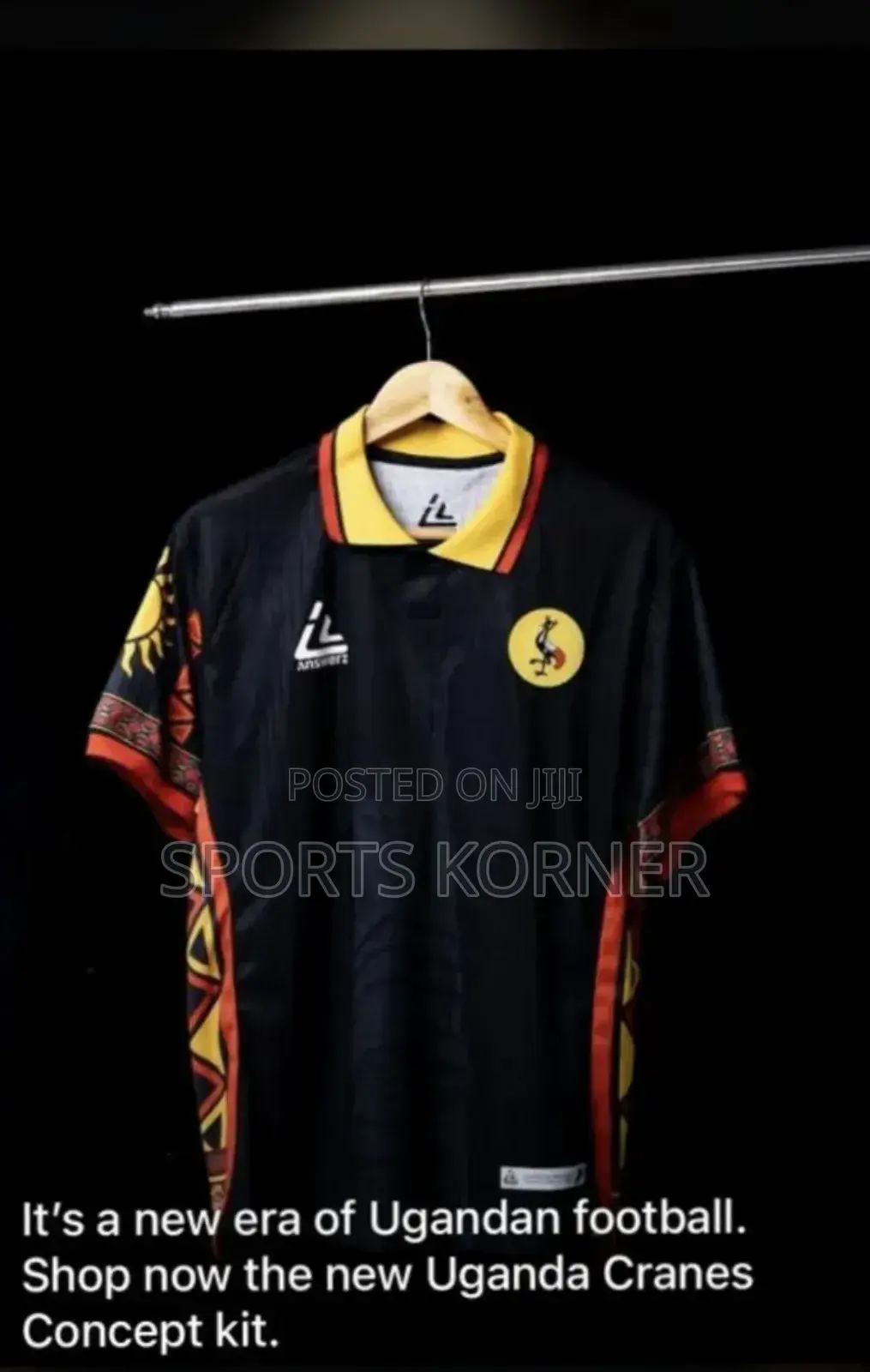Uganda Cranes Jerseys.But the New /Unique Design Is for Original at 85