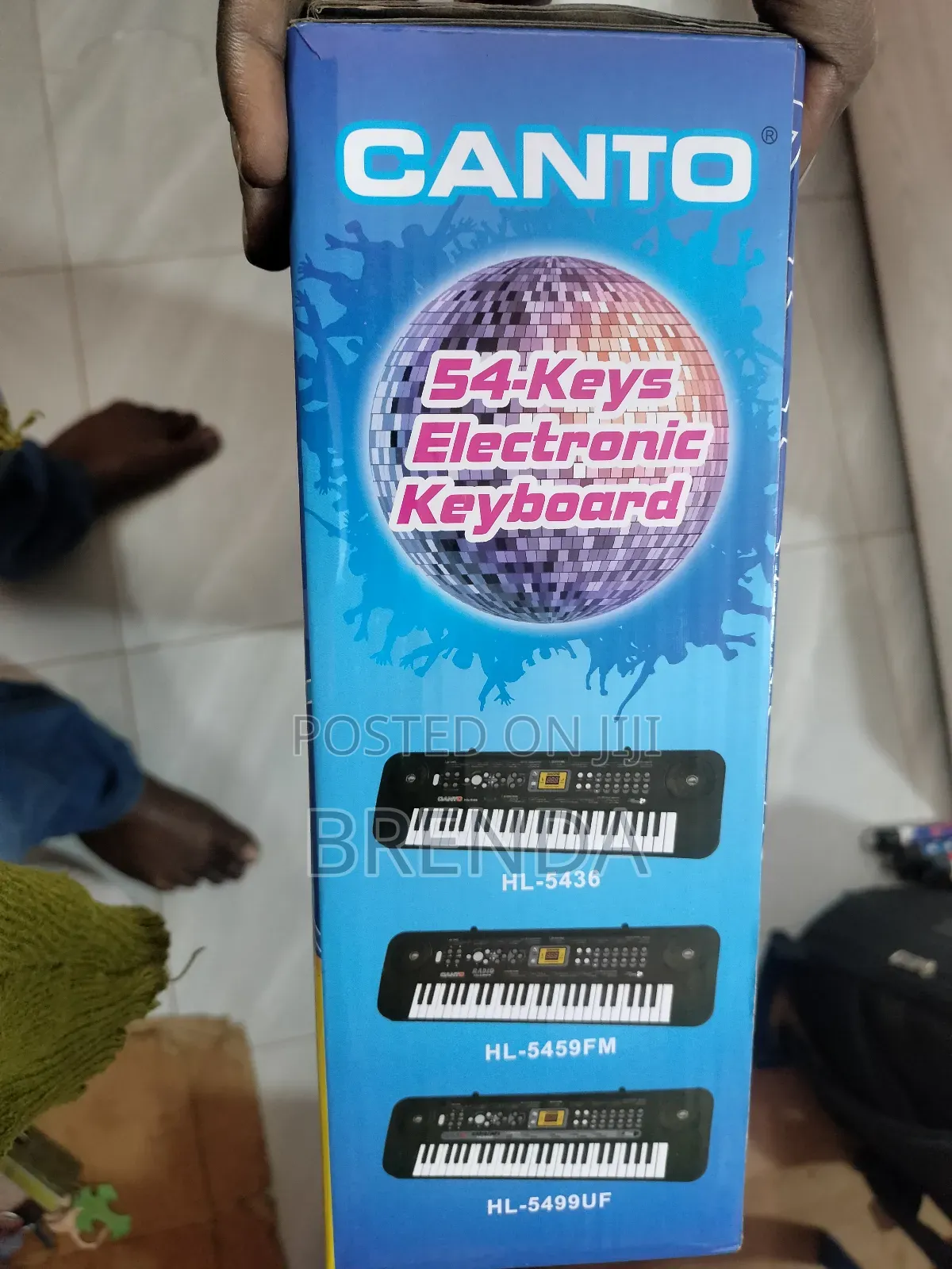 Brand New Big Canto 54 Electronic Keyboard or Piano