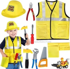 Kids Engineer Role Play Costume Set