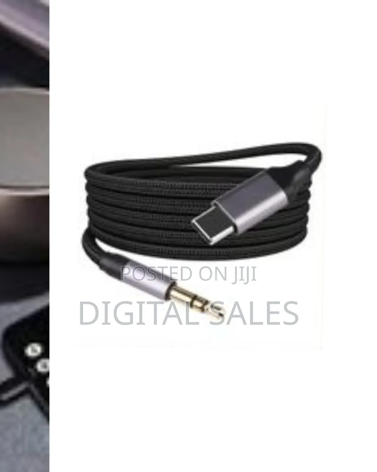 Usb C to 3.5mm Aux Cable Type C Male Jack Adapter Audio Cable Cord