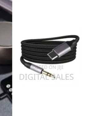 Usb C to 3.5mm Aux Cable Type C Male Jack Adapter Audio Cable Cord