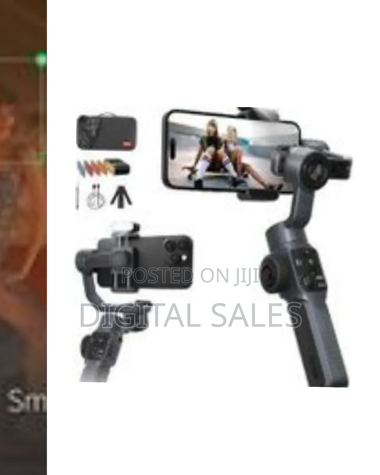 Zhiyun Smooth 5 Combo Phone Gimbal, 3-Axis Handheld Smartphone