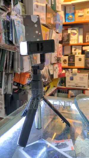 Tiktok/Reels Ready! S05-S 42m Vlogger Stand Selfie Stick With Light