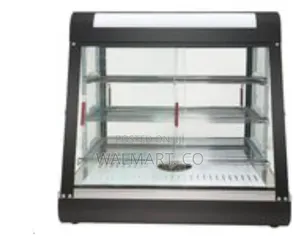 65*45*68cm Countertop Food Warmer Display Case 3 Shelf